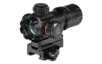 UTG 3.9" CQB Rot / Grün ITA kompaktes Leuchtpunktvisier / Red Dot mit Schnellverschluss