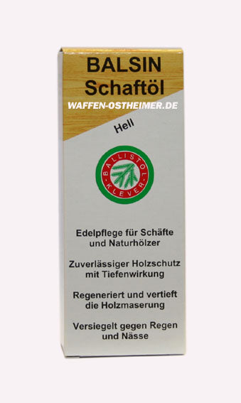 Balsin Schaftöl hell