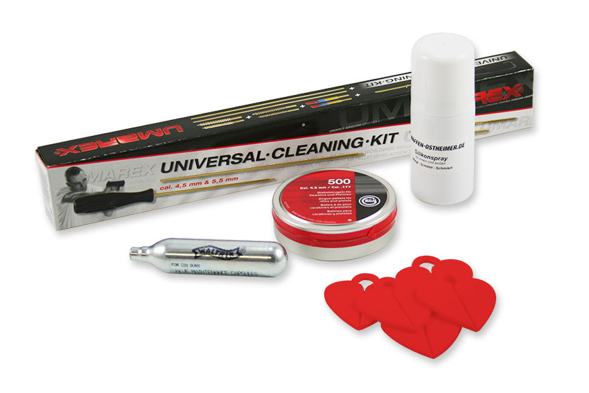 Shoot and Clean Set für CO2 Waffen im Kaliber 4
