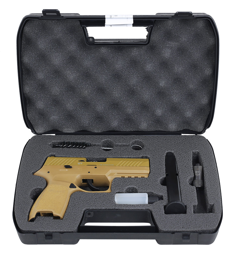 Sig Sauer P320 Schreckschuss 9mm PAK Dark Earth Koffer