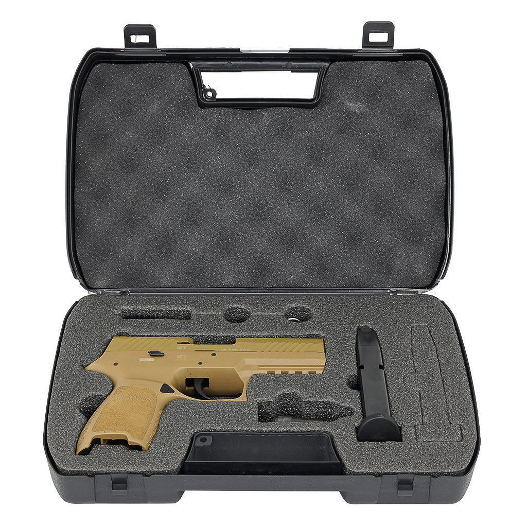 Sig Sauer P320 Schreckschuss 9mm PAK Dark Earth Koffer