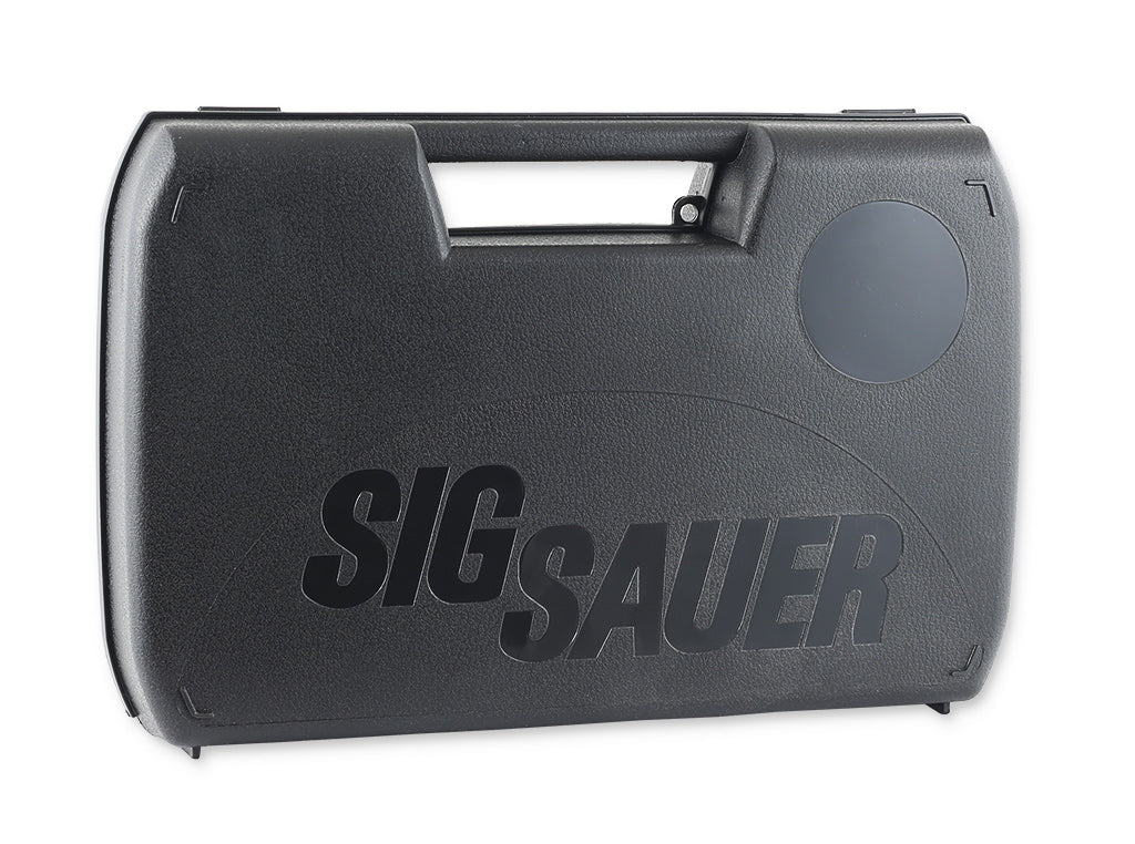 Stabiler Waffenkoffer mit SIg Sauer Schriftzug - für Kurzwaffen