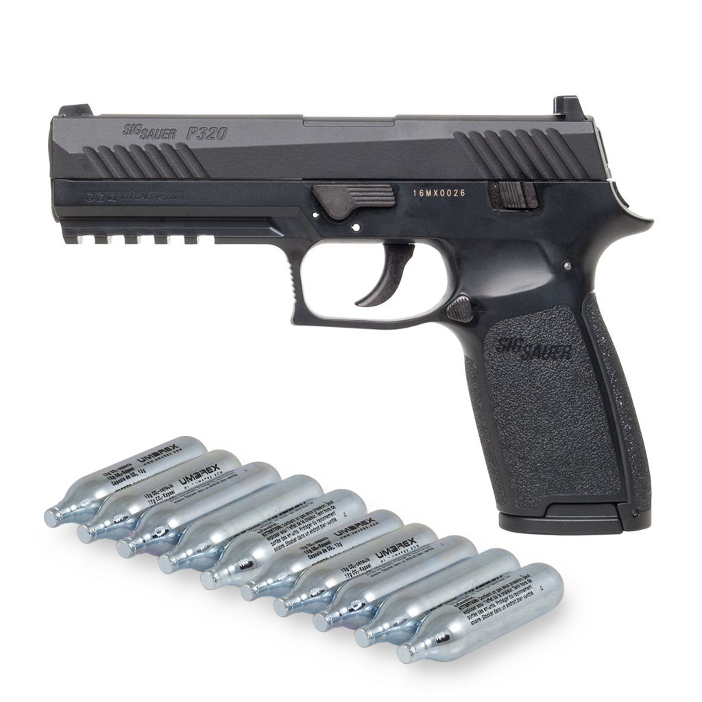 Sig Sauer P320 4,5mm CO2 Pistole Schwarz 