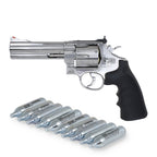 Smith & Wesson 629 Classic 5 Zoll CO2 Revolver 4,5mm BB Sparset +10 CO2 Kapseln