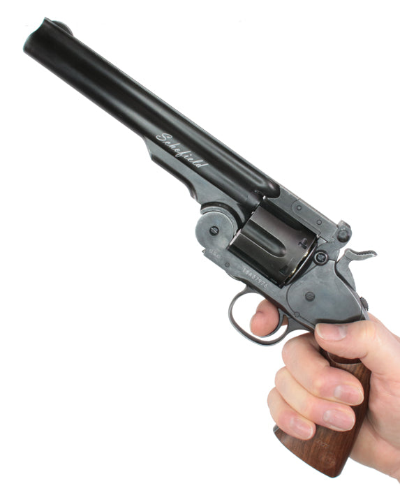 Schofield 6" CO2 Revolver Aging Black