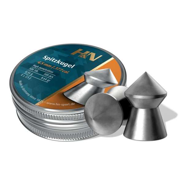 H&N Neue Spitzkugel Diabolos 4,5mm