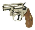 Smith & Wesson Chiefs Special Schreckschuss Revolver Vernickelt mit Echtholzgriffschalen