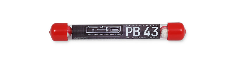 Umarex T4E PB 43 Pepper Dust Pepperballs Kaliber .43 RAM 10 Stück