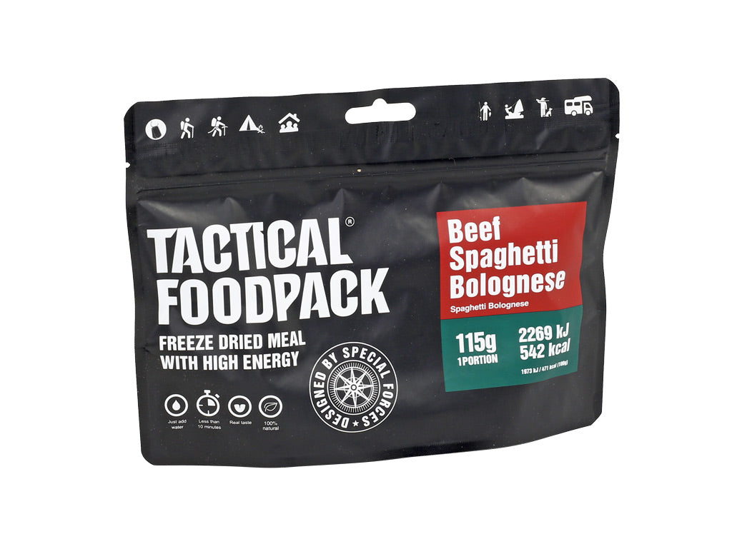 TACTICAL FOODPACK® Essensration "Beef Spaghetti Bolognese" MRE