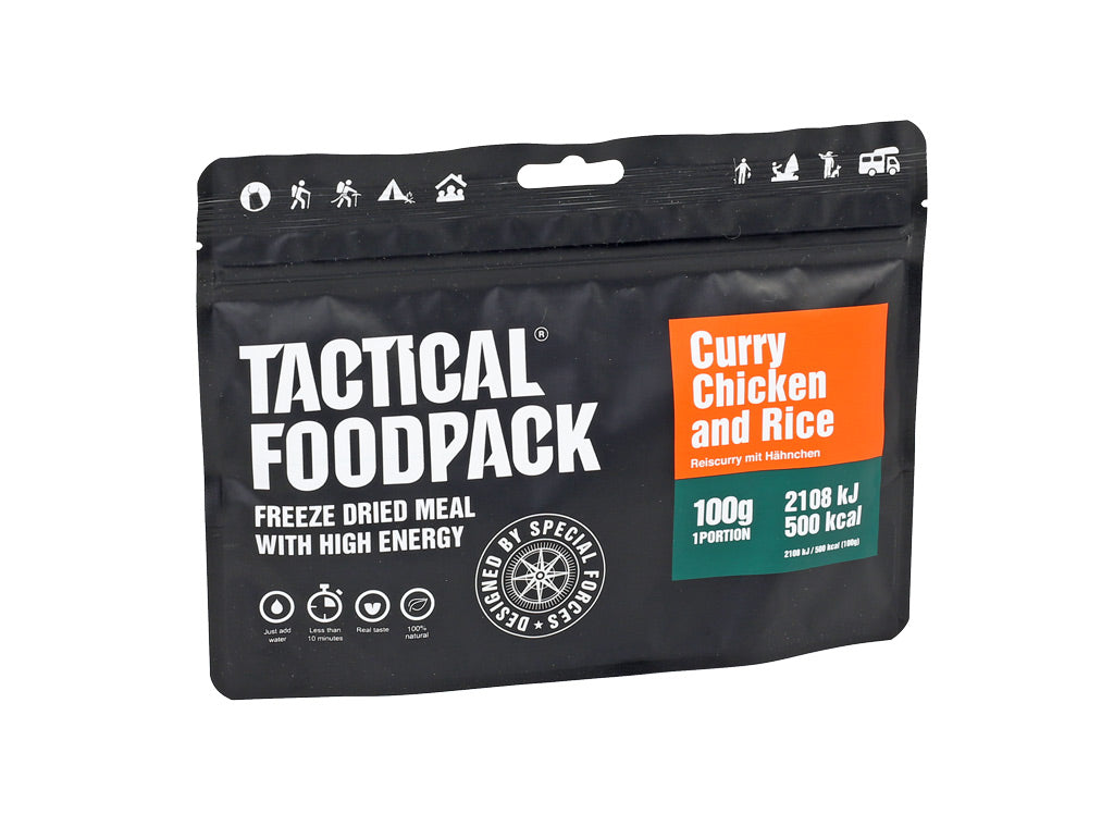 TACTICAL FOODPACK® Essensration "Curry Chicken and Rice" MRE