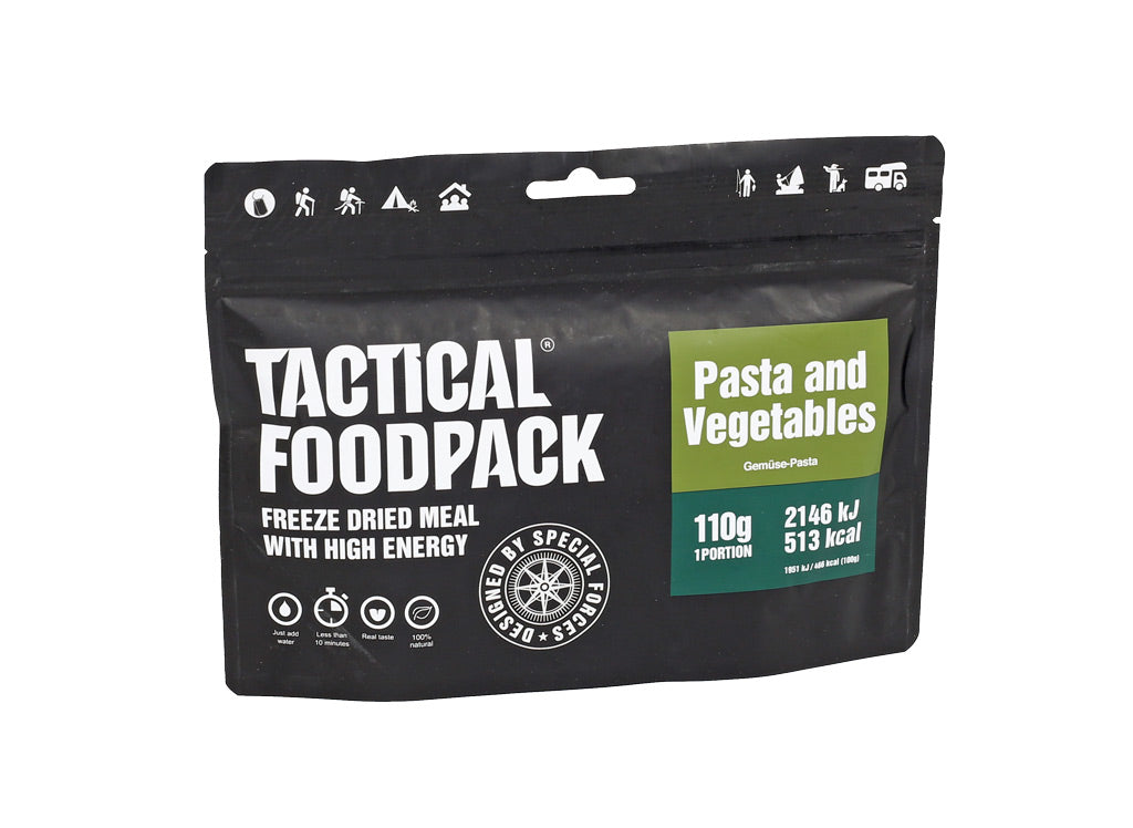 TACTICAL FOODPACK® Essensration "Pasta and Vegetables"MRE