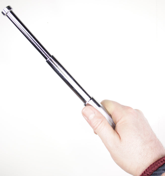 Blackfield Mini Teleskop Schlagstock verchromt