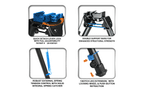 UTG Tactical OP-2 Bipod / Zweibein für Picatinnyschiene oder Riemenbügelmontage mit QD