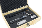 Tokyo Marui Biohazard Resident Evil 2 Lightning Hawk .50AE Magnaport Custom GBB Airsoft - Kiste