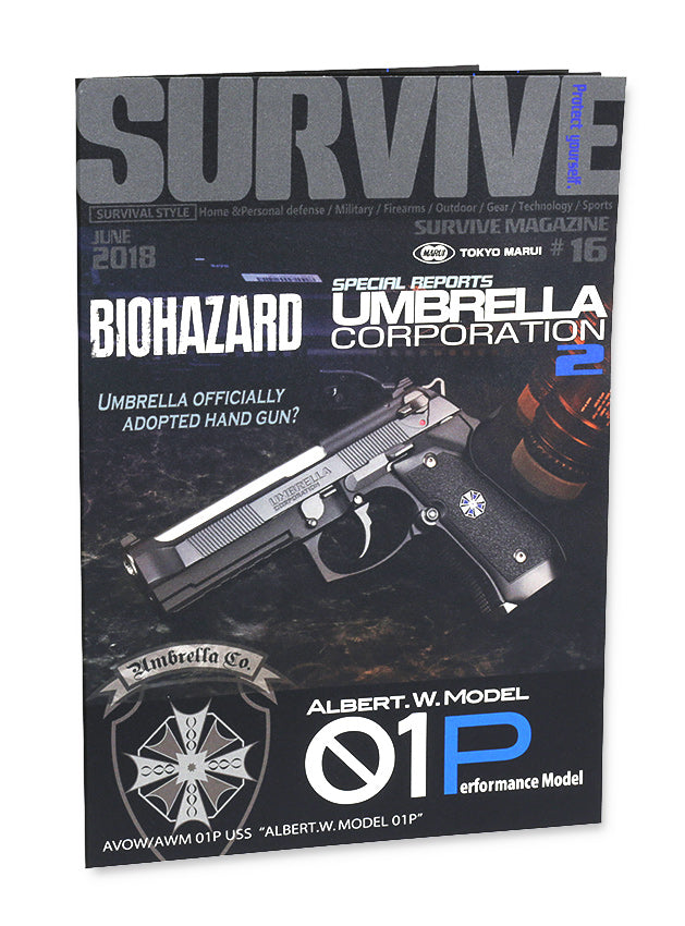 Tokyo Marui Biohazard Albert W. Model 01P Gasblowback Airsoft 6mm 