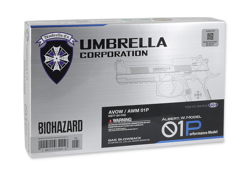 Tokyo Marui Biohazard Albert W. Model 01P Gasblowback Airsoft 6mm 