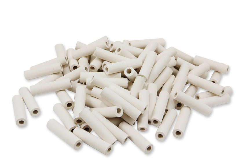 100 Schießbuden Tonröhrchen