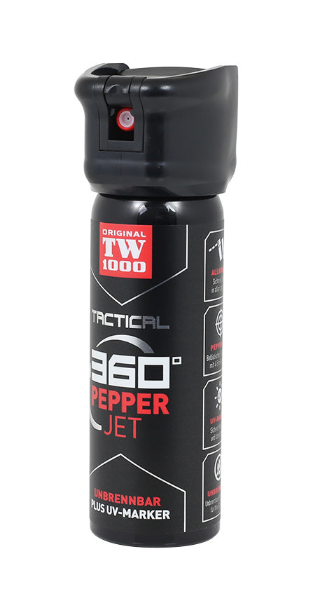 TW1000 Tactical 360° PepperJet Pfeffer-Abwehrspray 45ml 