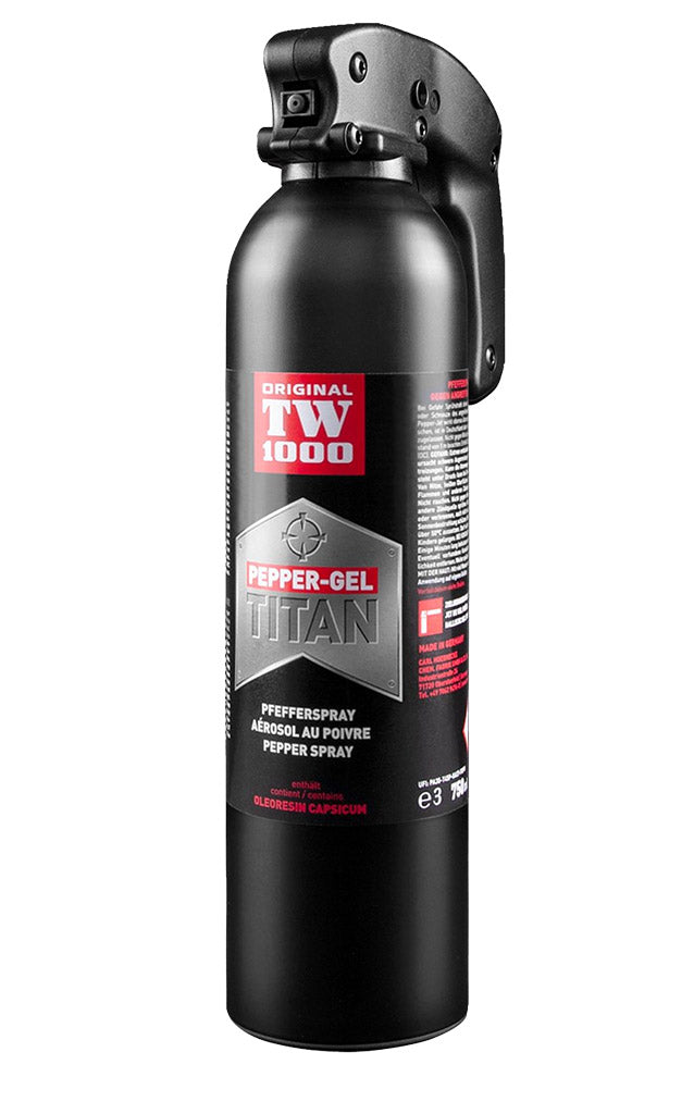 TW1000 TITAN Pepper-Gel Pfefferspray Tierabwehrgel 750ml 