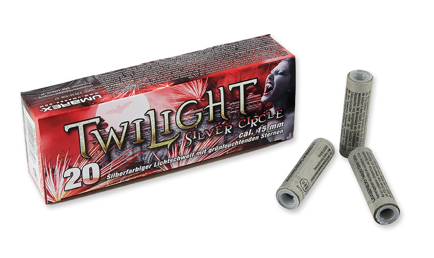 Twilight Silver Circle 20 tlg. Feuerwerk für Schreckschuss