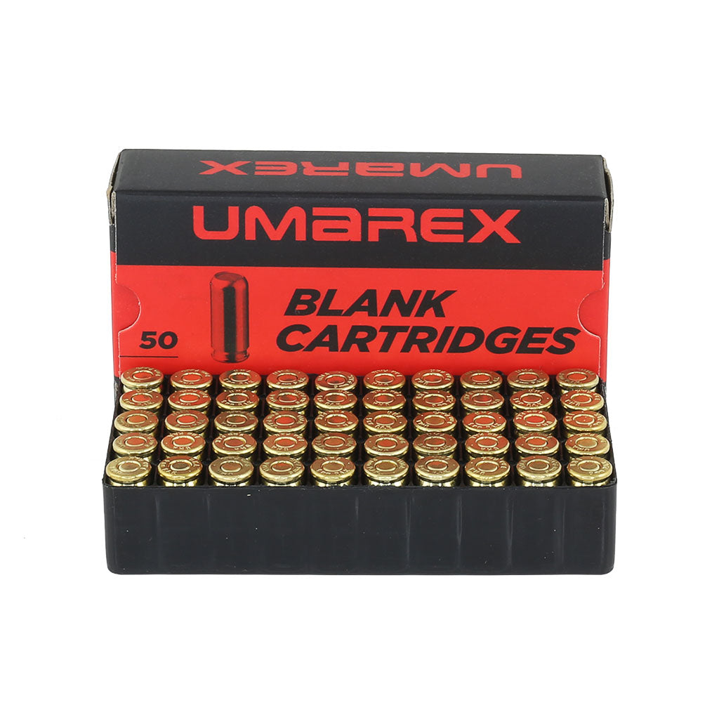 UMAREX Knallpatronen 9mm PAK für Schreckschusspistolen, 50 Schuss