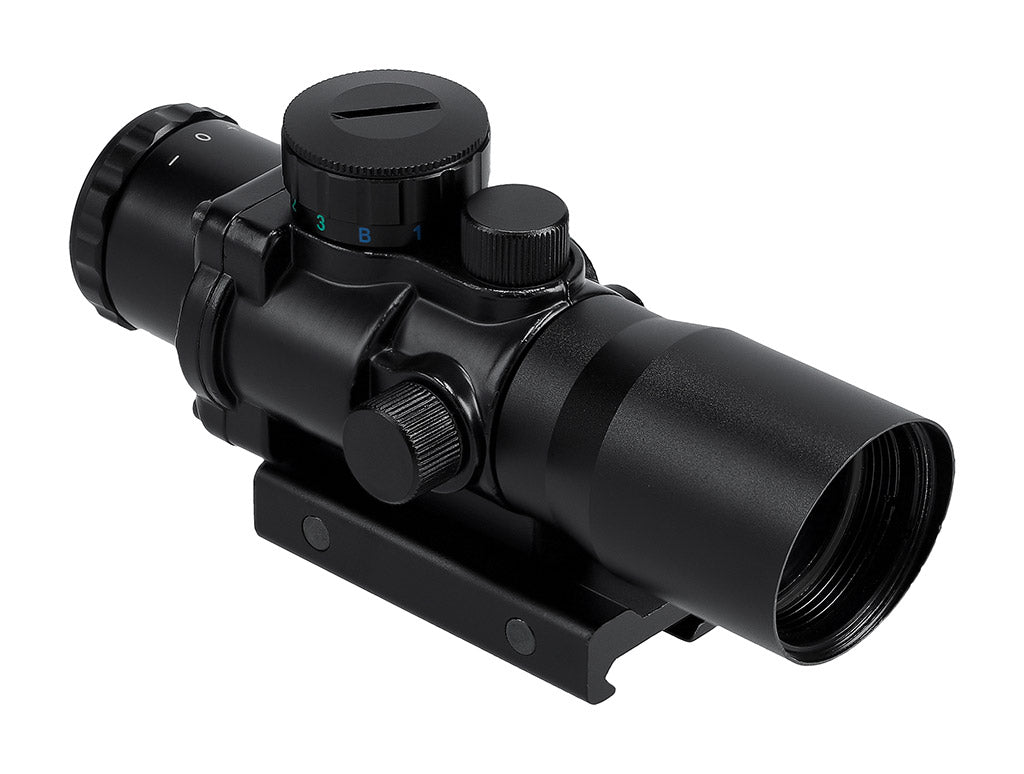 UX Zielfernrohr RS 4x32 TX-CI mit Leuchtabsehen rot/grün/blau