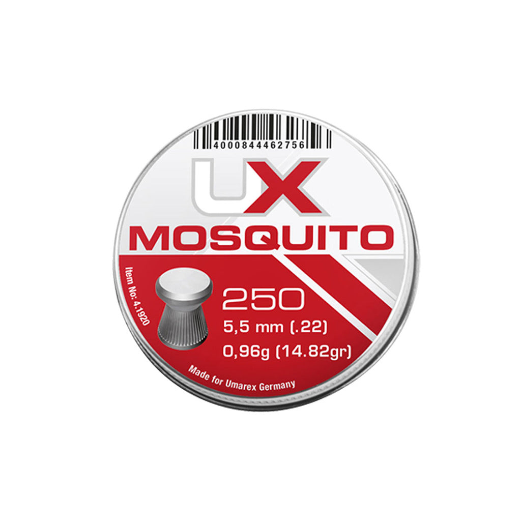 Umarex Diabolos Mosquito Flachkopf geriffelt 5,50mm