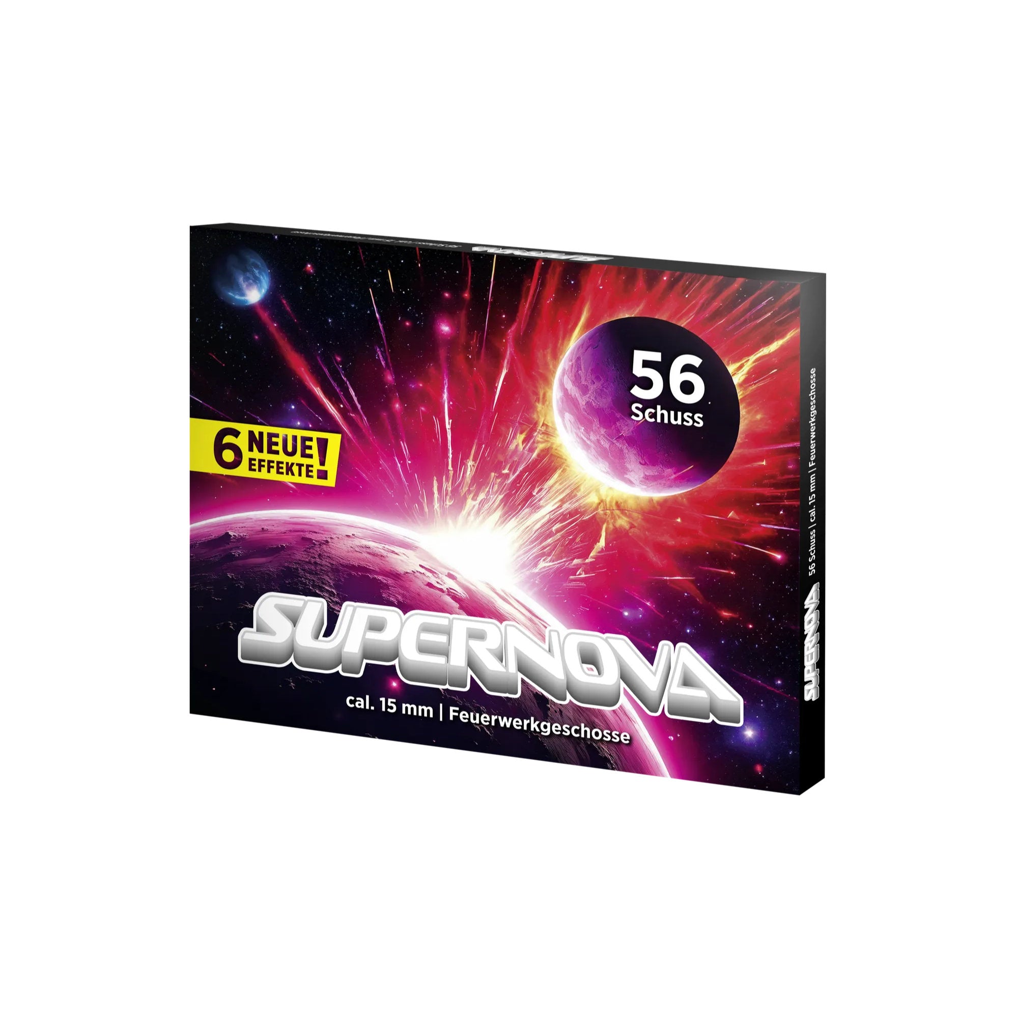 Supernova 56 tlg. Sortiment Weco Pyro Feuerwerk für Schreckschuss