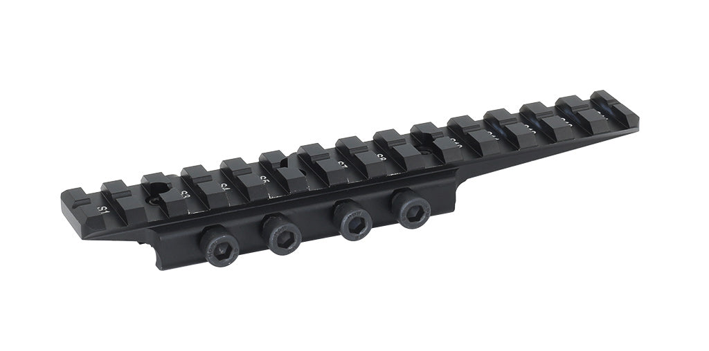 UTG Adaptermontage von 11 mm auf 22mm Weaver / Picatinny mit Stopperstift