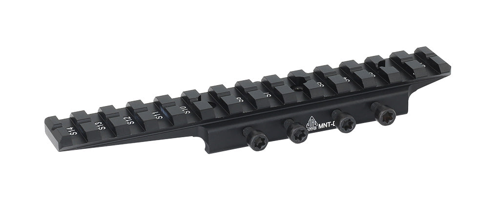 UTG Adaptermontage von 11 mm auf 22mm Weaver / Picatinny mit Stopperstift