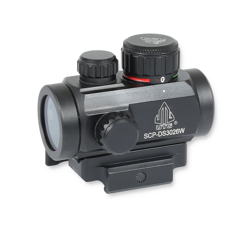 UTG 2.6" CQB Rot / Grün ITA kompaktes Leuchtpunktvisier / Red Dot