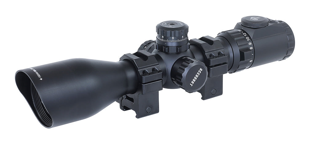 UTG Accushot 4-16x44 Compact AO IE Zielfernrohr beleuchtet - 36 Farben