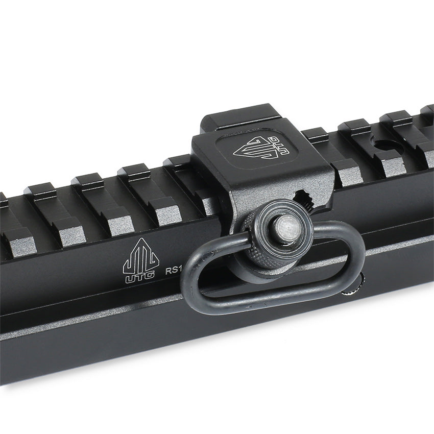 UTG Low-Pro Picatinny-mount Angled QD Sling Swivel Adaptor