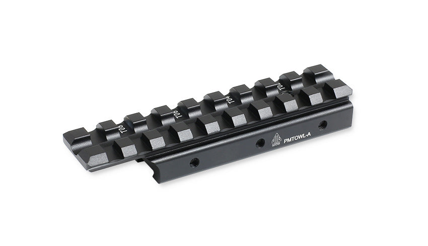UTG Adaptermontage von 11 mm auf 22mm Weaver / Picatinny mit Stopperstift