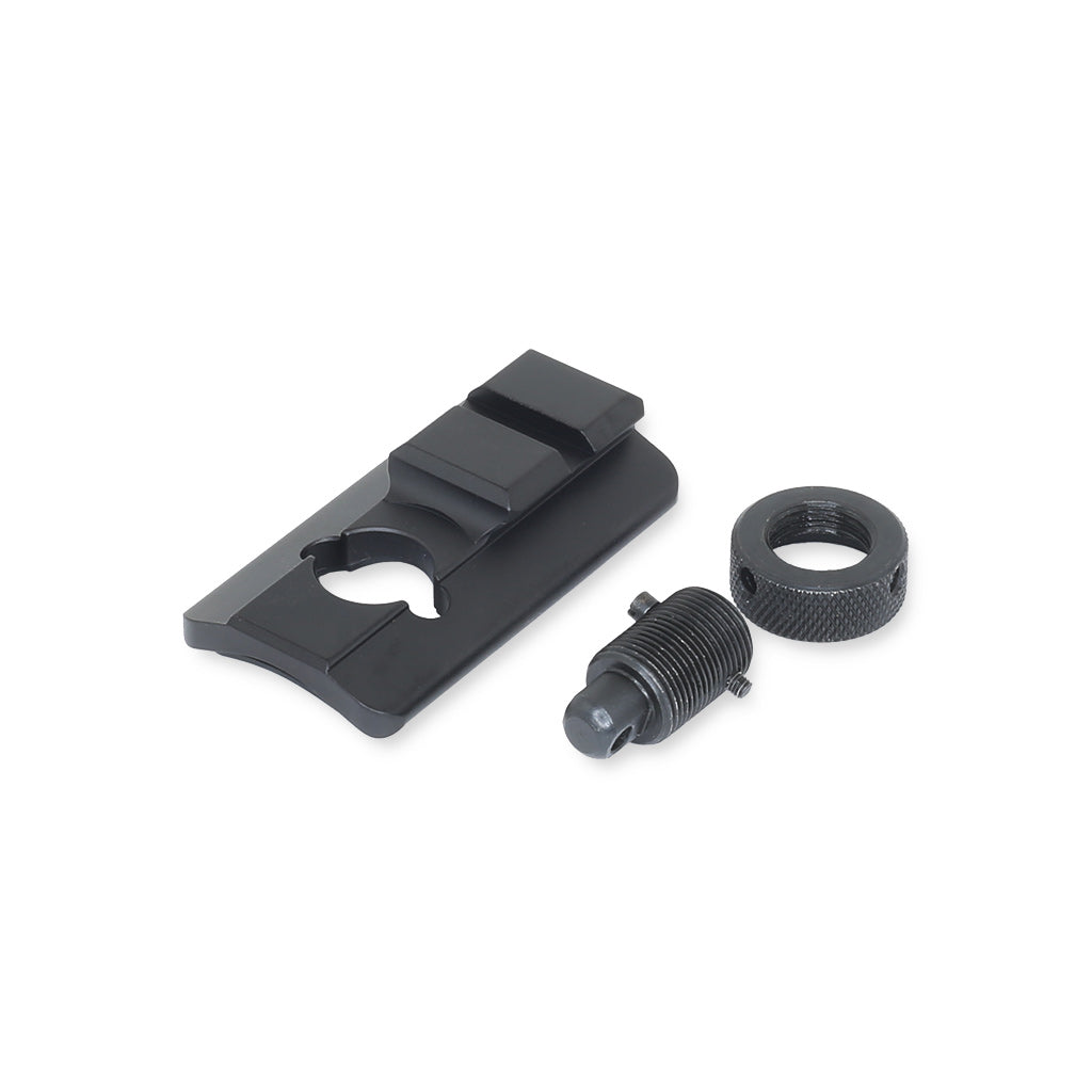 UTG Tactical OP Bipod / Zweibein für Picatinnyschiene oder Riemenbügelmontage - Adapter