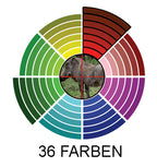 36 verschidene Farbvarianten