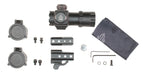 UTG 3.9" CQB Rot / Grün ITA kompaktes Leuchtpunktvisier / Red Dot mit Schnellverschluss