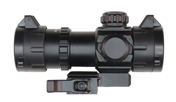 UTG 3.9" CQB Rot / Grün ITA kompaktes Leuchtpunktvisier / Red Dot mit Schnellverschluss