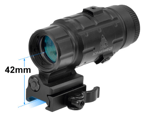 UTG QD Picatinny 3x Vergrößerungsoptik / Magnifier