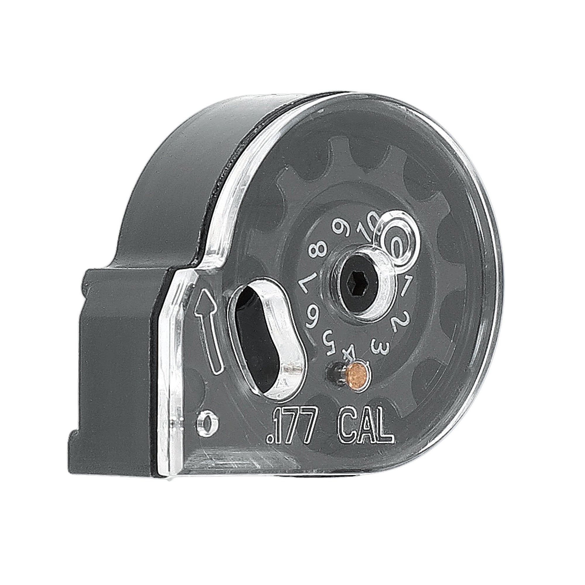 UX Iconix Trommelmagazin 10 Schuss Kaliber 4,5mm | Pressluft PCP