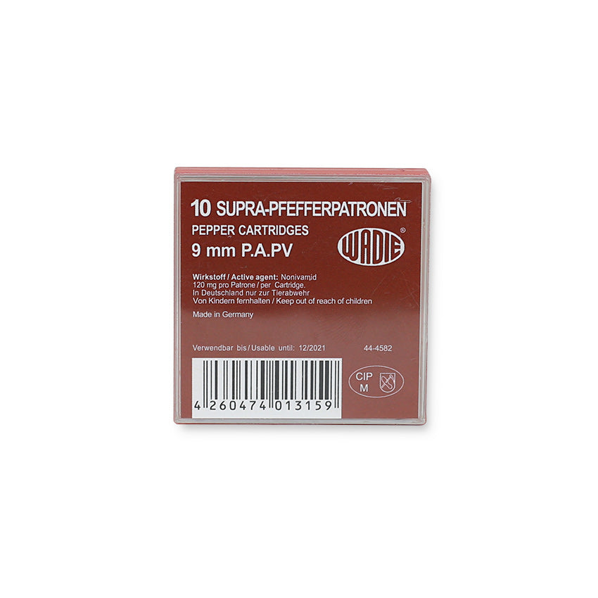 Supra Pfefferpatronen 9mm PAK 10 Schuss