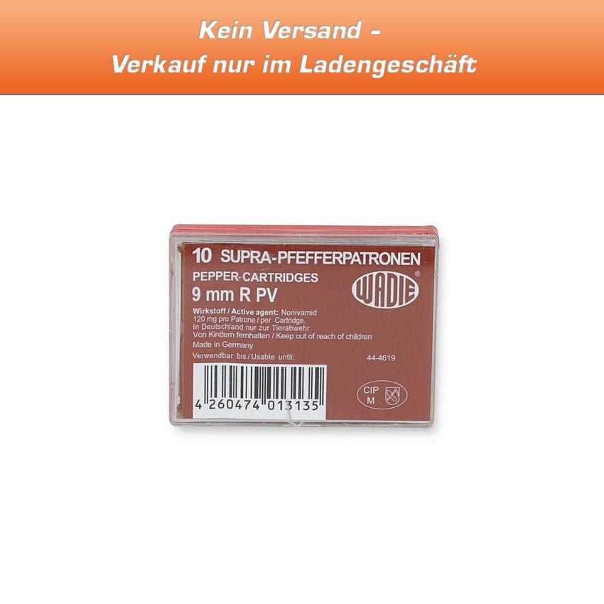 Wadie Supra Pfefferpatronen 9mm RK