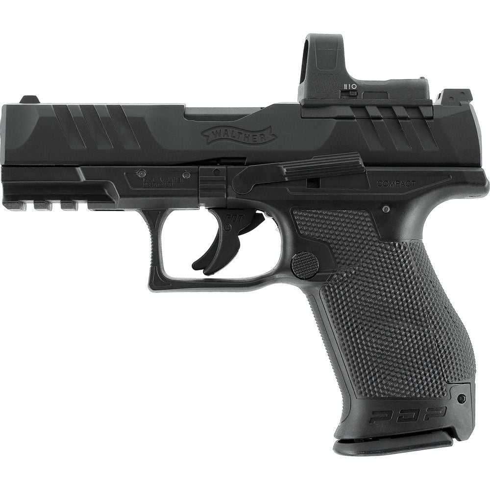 Walther PDP Compact 4" CO2 6mm Blowback Airsoftpistole RDS8 SET