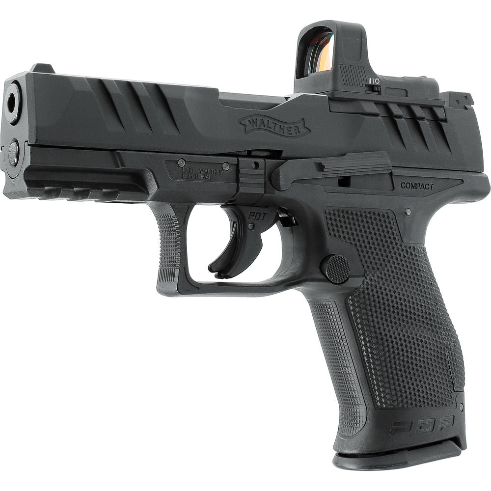 Walther PDP Compact 4" CO2 6mm Blowback Airsoftpistole RDS8 SET