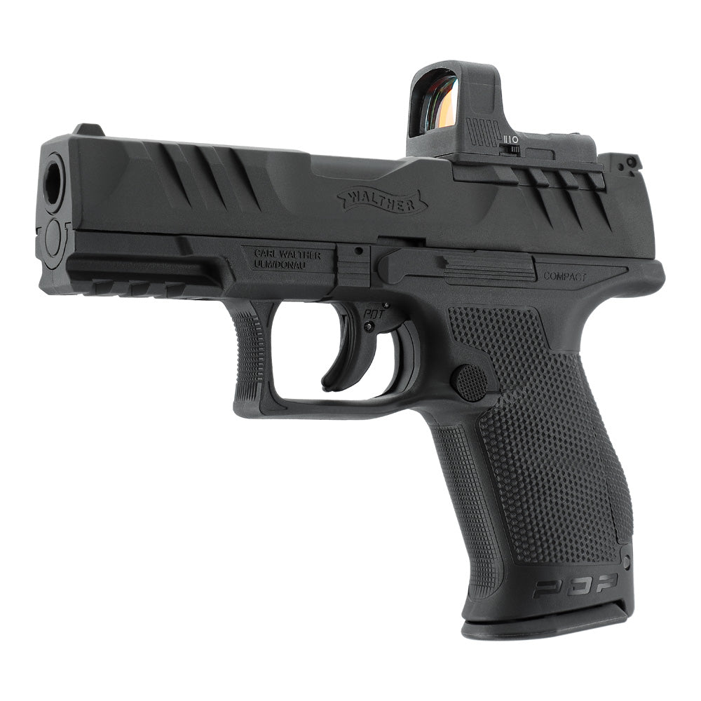 Walther PDP Compact 4" NBB CO2 Pistole Kaliber 4,5mm BB RDS 8 Set