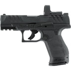 Walther PDP Compact 4" 4,5 BB Set – CO₂ Blowback Luftdruckwaffe mit Umarex RDS 8