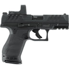 Walther PDP Compact 4" 4,5 BB Set – CO₂ Blowback Luftdruckwaffe mit Umarex RDS 8
