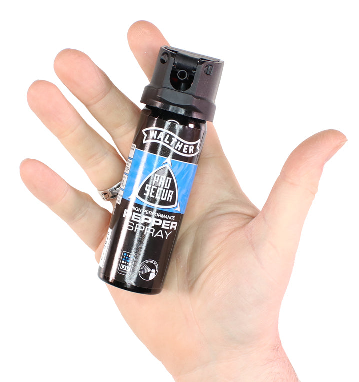 Walther ProSecur Pfefferspray 74ml in der hand