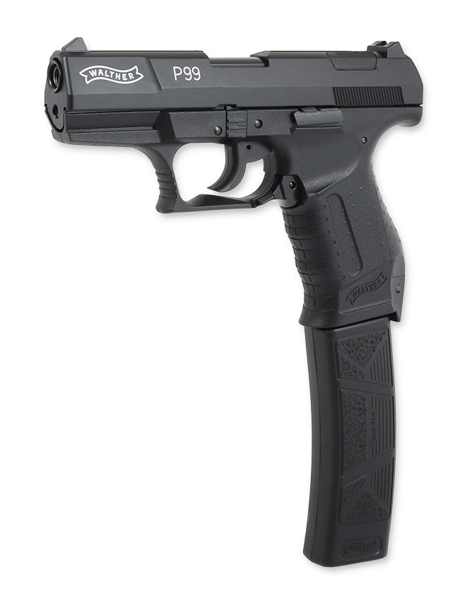 33 Schuss Magazin für Schreckschusspistolen Walther P99 und Walther PPQ M2 