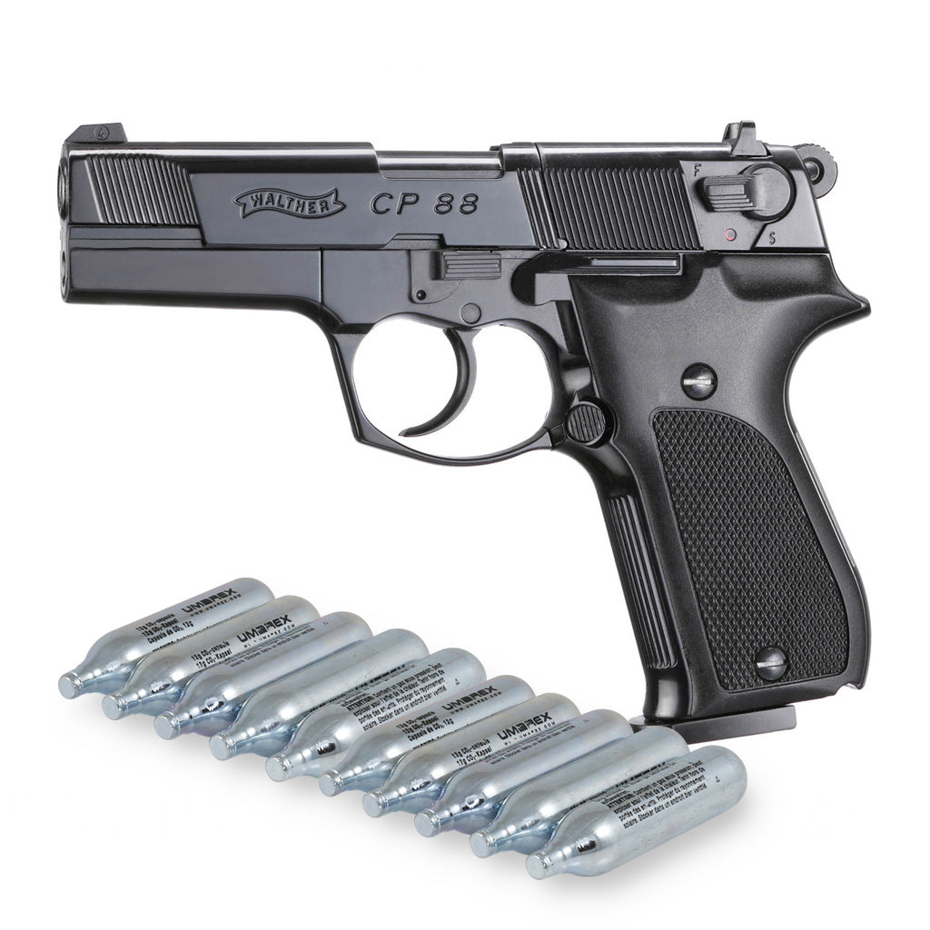 Walther CP88 schwarz 3,5" CO2 Luftpistole 4,5mm 